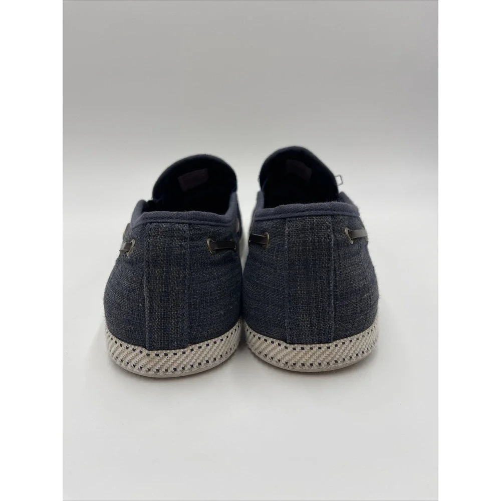 Steve Madden Men's P-Baller Woven Slip On Sneakers Size 12 Color Navy #022‎